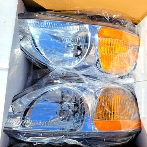 1998 civic headlights (chrome housing)